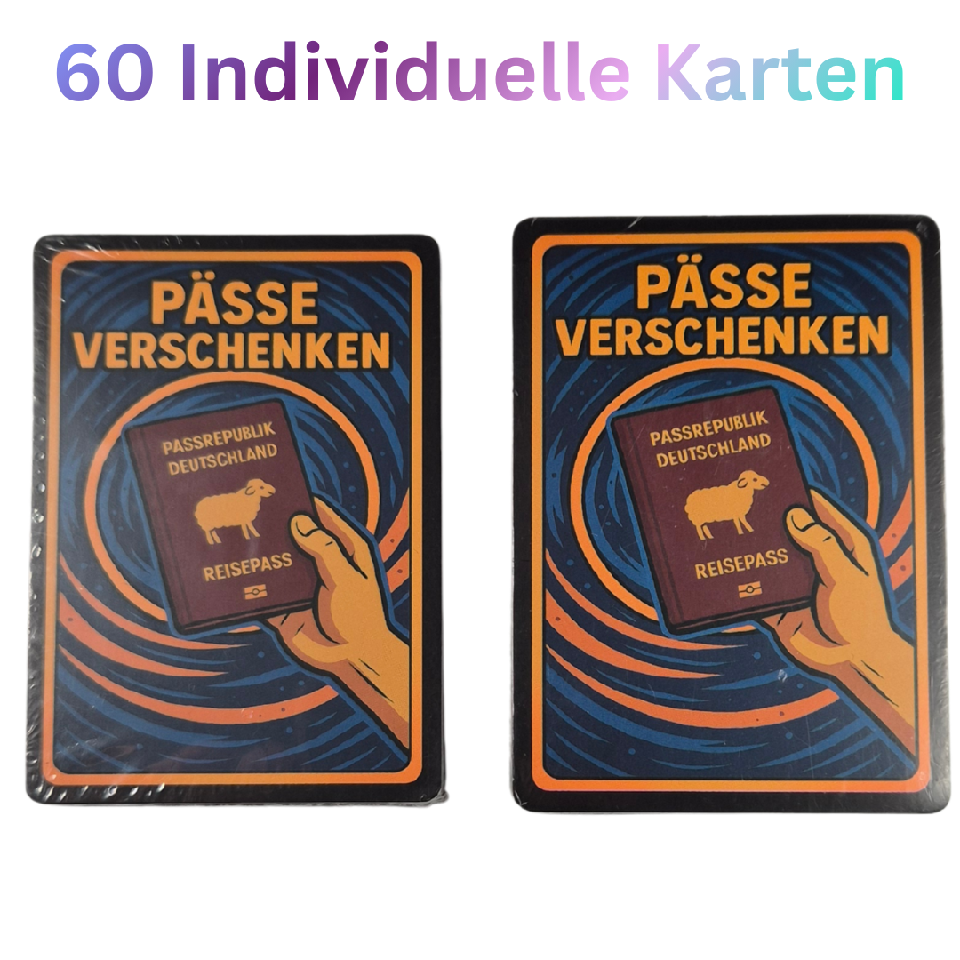 Pässe verschenken - Ein Brettspiel voller Hoffnung