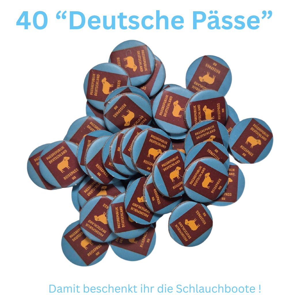Pässe verschenken - Ein Brettspiel voller Hoffnung
