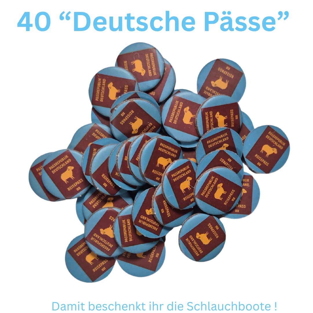Pässe verschenken - Ein Brettspiel voller Hoffnung