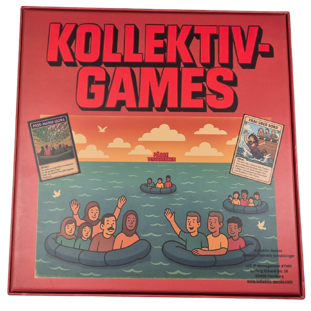 Pässe verschenken - Ein Brettspiel voller Hoffnung