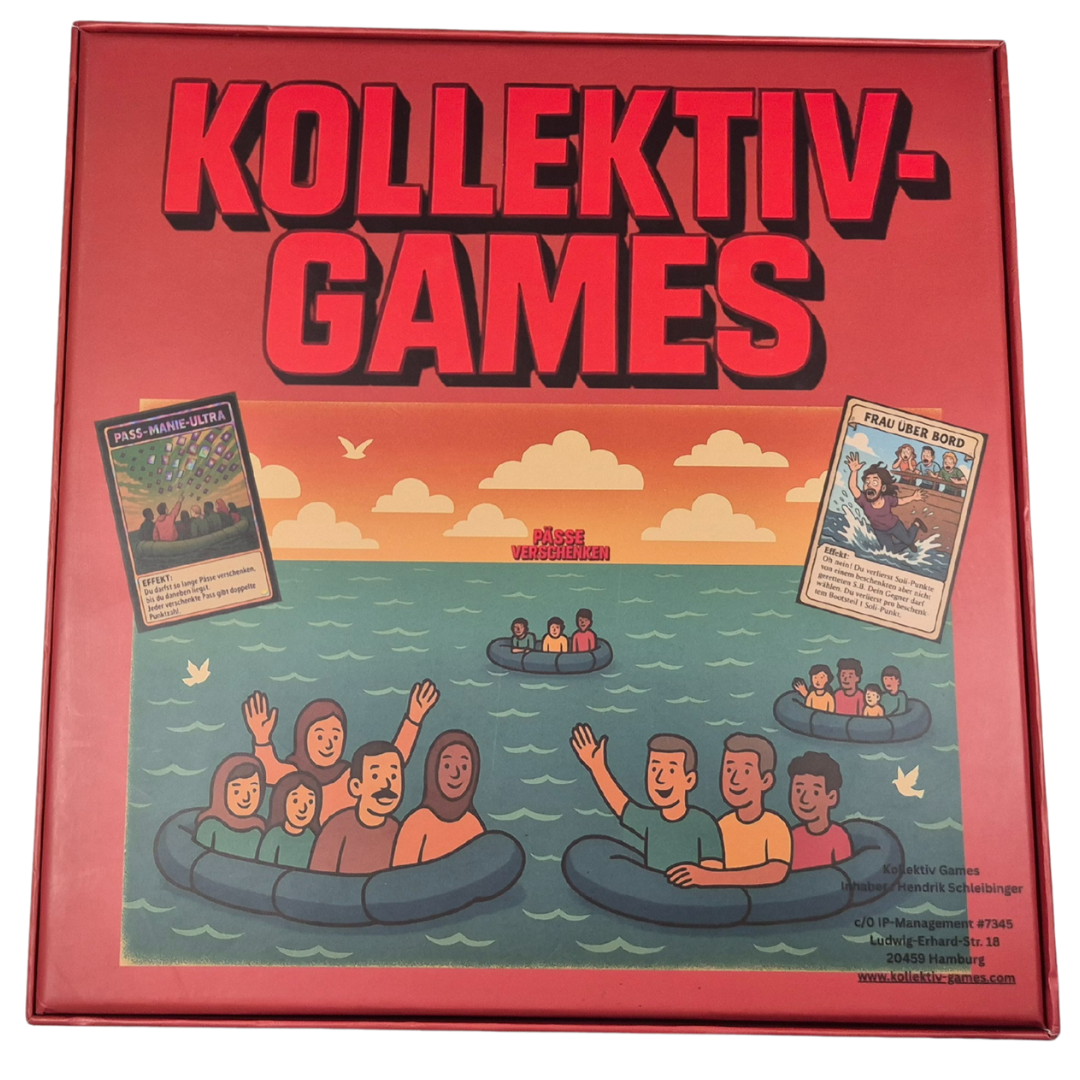 Pässe verschenken - Ein Brettspiel voller Hoffnung