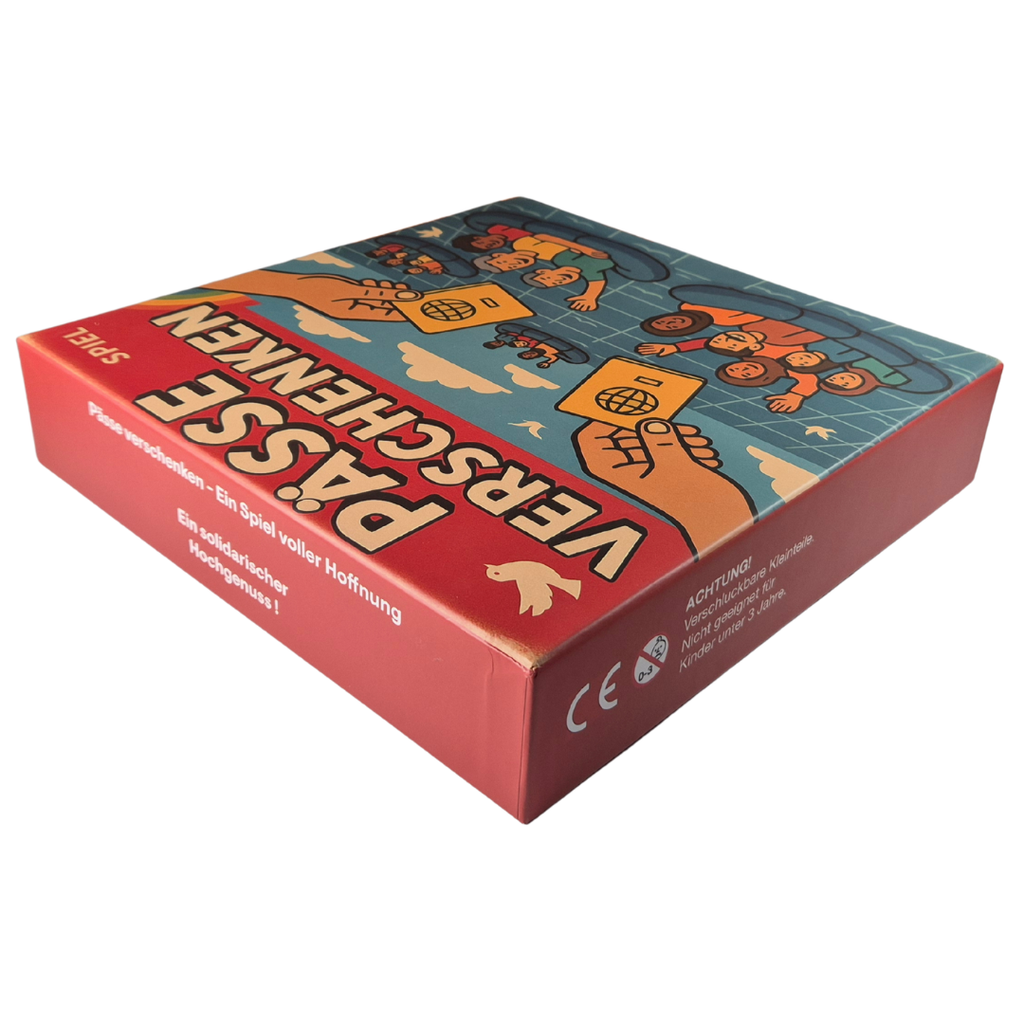 Pässe verschenken - Ein Brettspiel voller Hoffnung