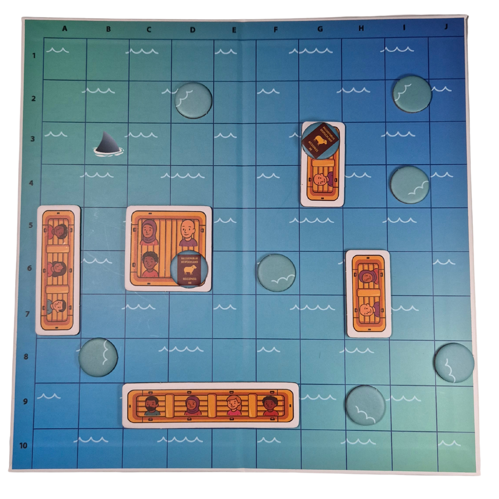 Pässe verschenken - Ein Brettspiel voller Hoffnung