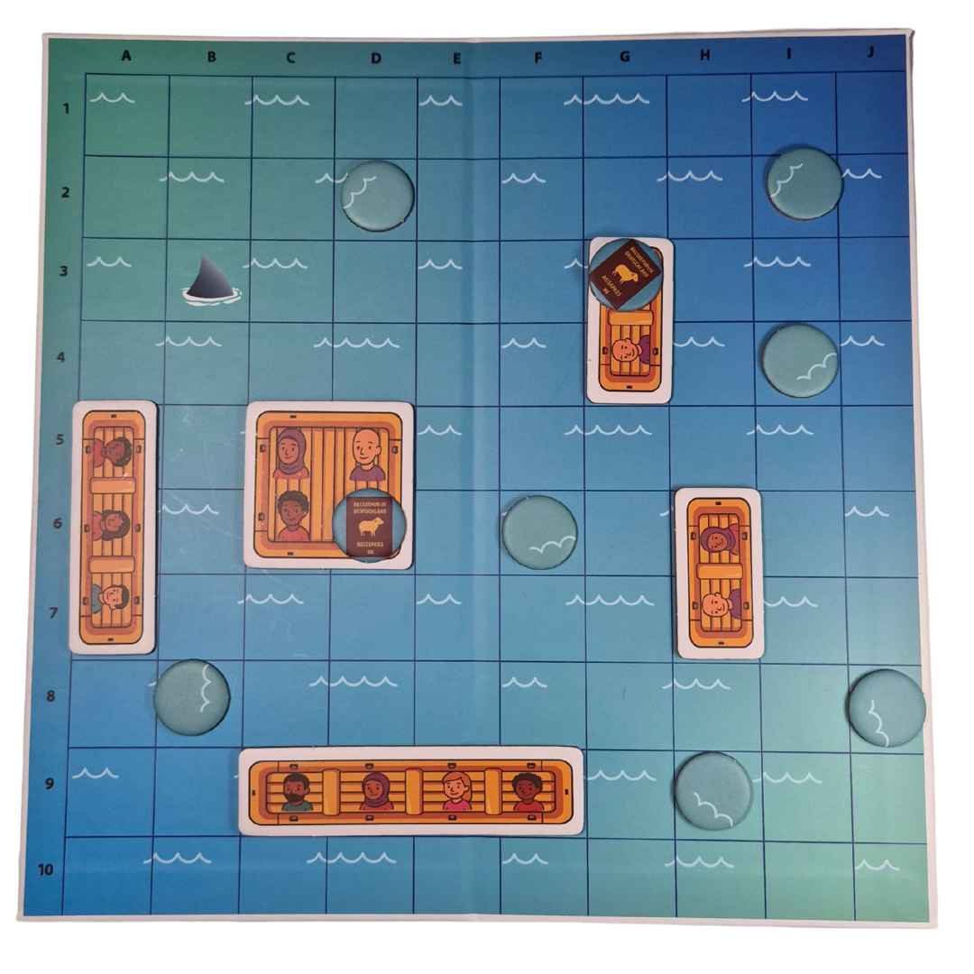 Pässe verschenken - Ein Brettspiel voller Hoffnung